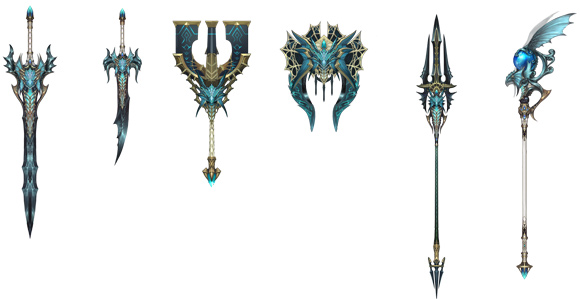 Lineage 2 Fafurion weapons