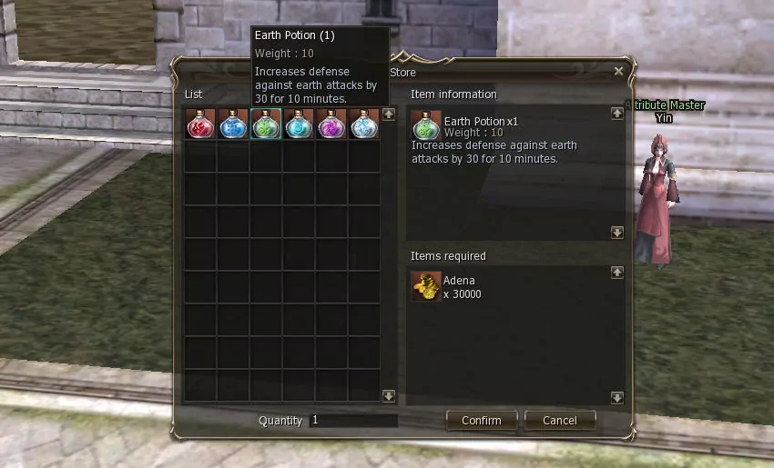 Lineage 2 Attributes